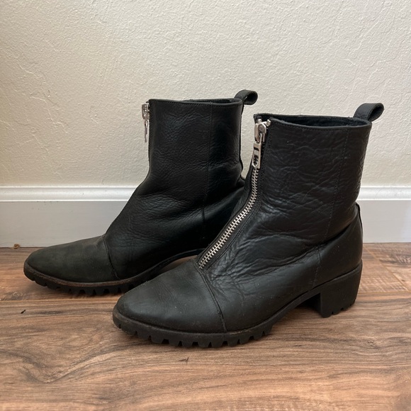 BH&BR Modern Vice Moto Zipper Boots with D3O ankle armor - Picture 3 of 9